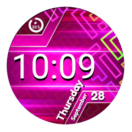 Abstract X Digital Watch Face screenshot 27