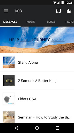 Android application Desert Springs Church screenshort