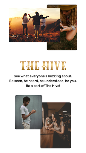 Android application The Hive: Live Chat Rooms screenshort