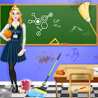 Уборка в старшей школе для девочек: уборка комнаты