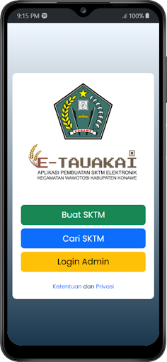 Android application e-Tauakai screenshort