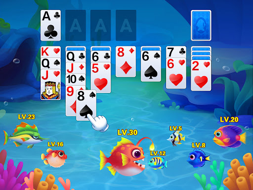 Screenshot of Solitaire Fish 2024