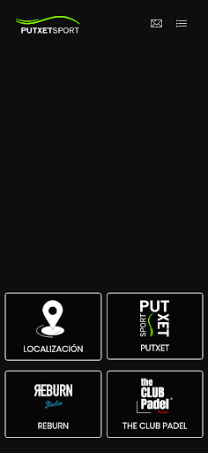 Android application PutxetSport Plus screenshort