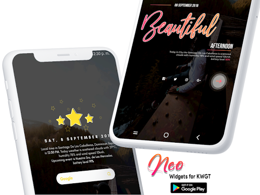 Neo Widgets for KWGT Screenshot 3 - AppWisp.com