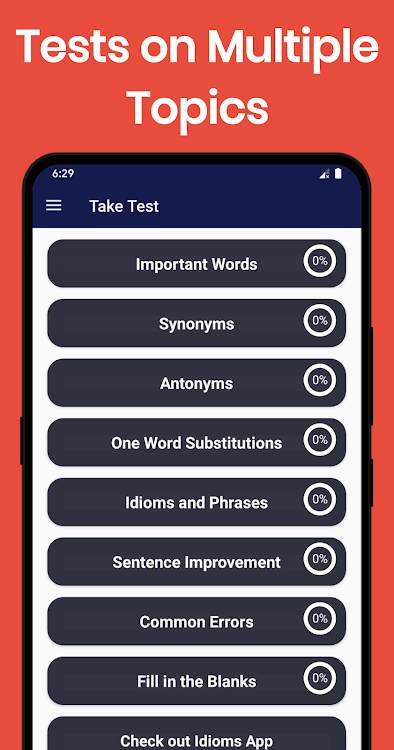 English Vocabulary Test - 2.7 - (Android)