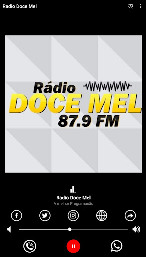 Android application Radio Doce Mel screenshort