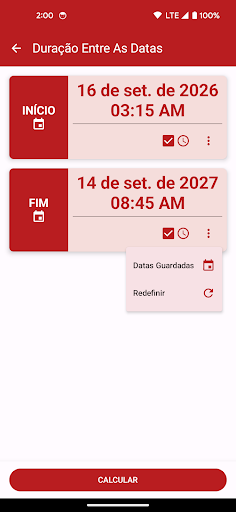 Visualização do aplicativo
