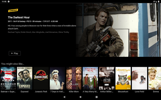Screenshot of Open View TV