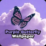 Cover Image of Download purple butterfly wallpaper  APK