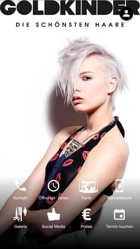 Android application Goldkinder Friseur screenshort