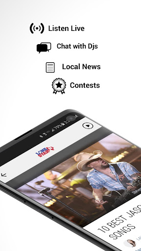 Android application LoneStar 92.3 (KNFM) screenshort