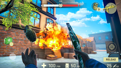 Combat Assault: SHOOTER APK MOD – Pièces Illimitées (Astuce) screenshots hack proof 2