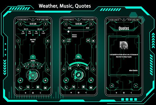 Screenshot of Hi-tech Innovative Launcher
