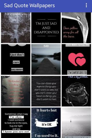 Sad Quote Wallpapers Screen 2
