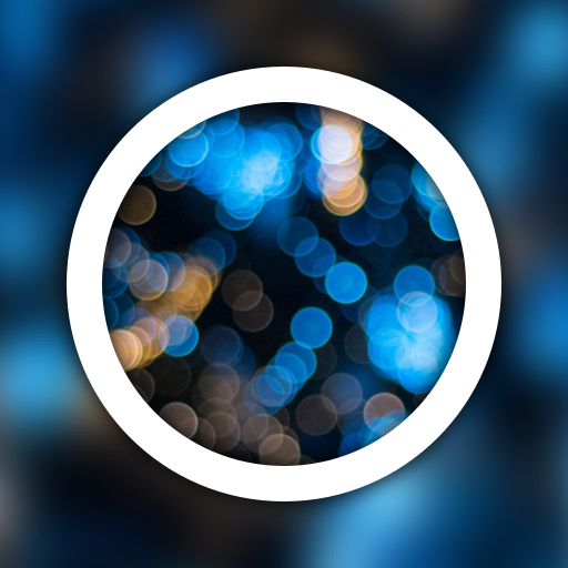 Focos: bokeh, blur image Logo