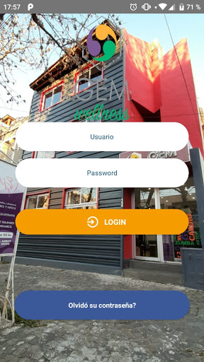Android application GEM Wellness screenshort