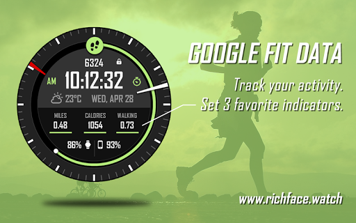 Active Point Watch Face Screen 3