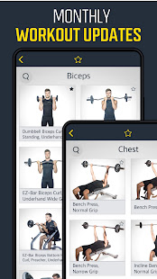 Gym Workout Planner - Weightlifting plans