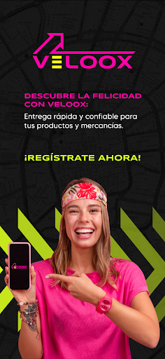 Android application Veloox Latam screenshort