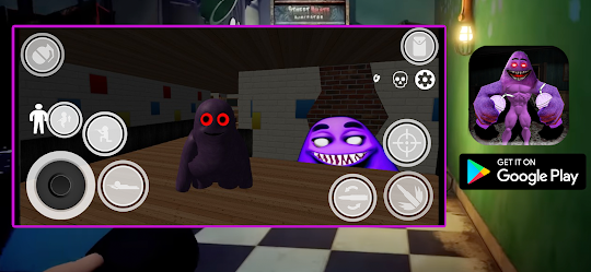Grimace Monster Scary Shake