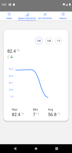 Weight Tracker Screen 2