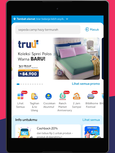 Indonesia Online Shopping App