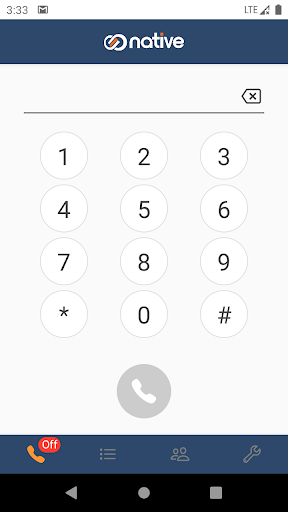 Infinity Softphone Screen 2