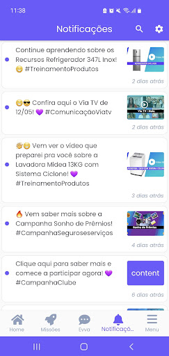 Eva : Grupo Casas Bahia Screen 2