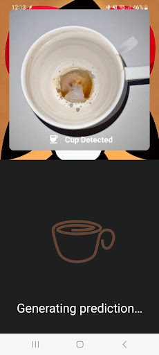 Coffee Cup Prediction Screen 2