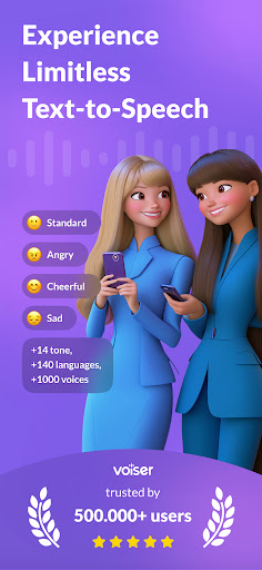 Screenshot of AI Voiceover: Text to Speech