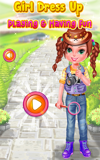 Android application Girl Dress Up - Having Fun screenshort