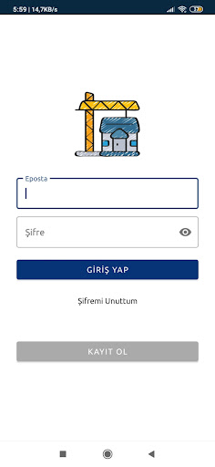 Android application Puantaj screenshort