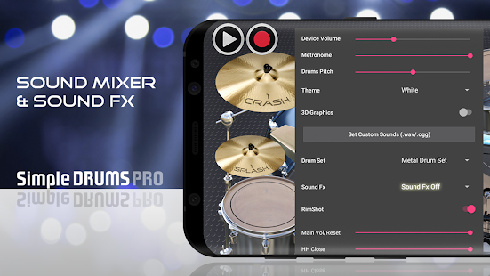 Simple Drums Pro: Virtual Drum Screenshot