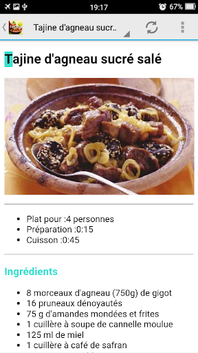 Tajine Recettes De Cuisine Marocaine By App4life Dev Google Play United States Searchman App Data Information