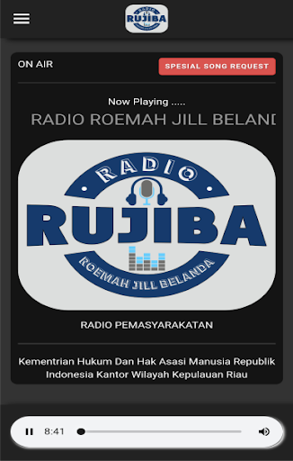 Android application Radio Rujiba screenshort
