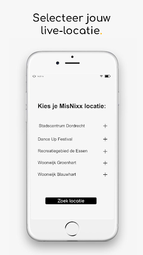 Android application MisNixx screenshort