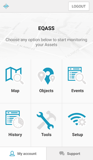 Android application EQASS screenshort