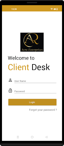 Android application Avra Enterprises screenshort