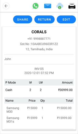 Corals POS Retail Offline
