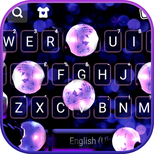 Neon Army Bomb Keyboard Backgr