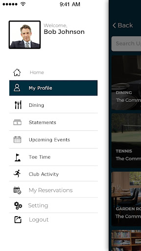 Android application The Commonwealth Club screenshort
