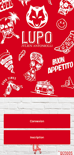 Android application Lupo pizza & streetfood screenshort