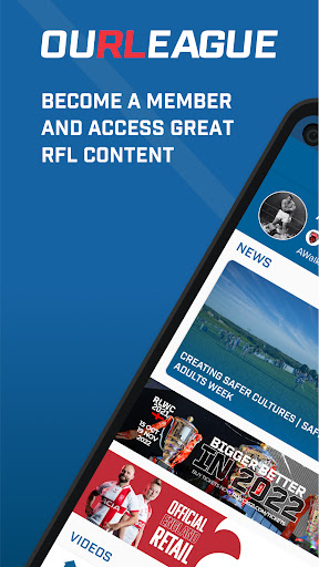 Android application Our League screenshort