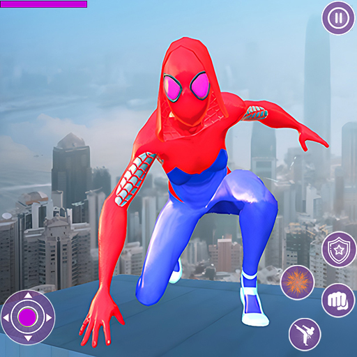 Spider hero girl fighter game
