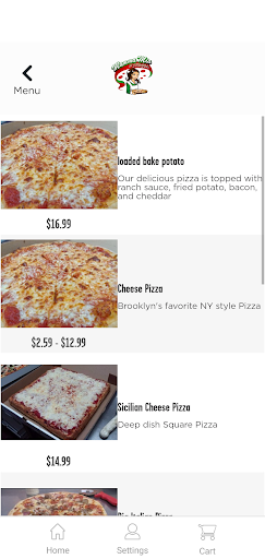 Screenshot of Mamma Mia Pizzeria