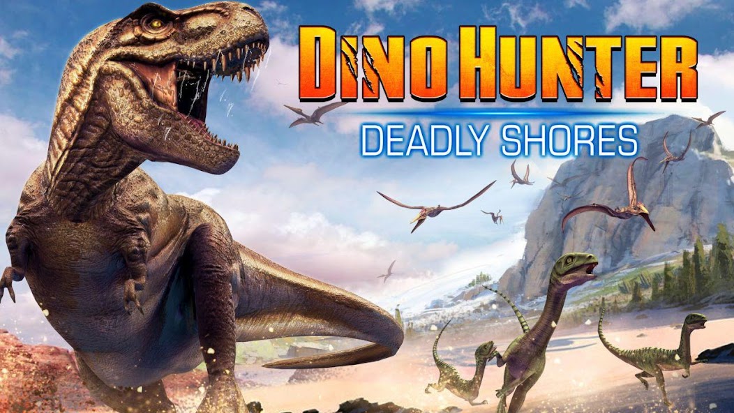 DINO HUNTER: DEADLY SHORES 4.0.0 APK + Mod (Unlimited money) إلى عن على ذكري المظهر