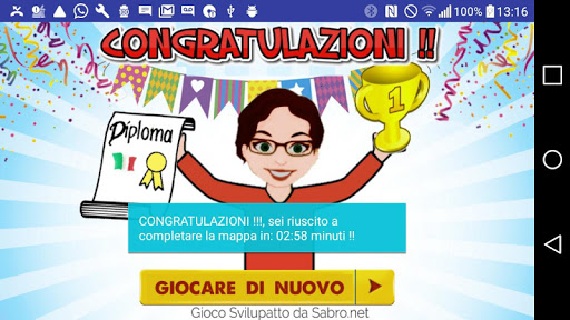 Mappa di Italia Gioco