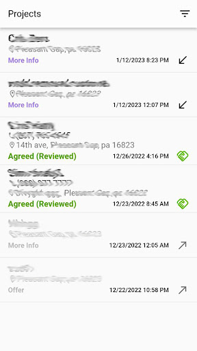 Android application LocalProBook for Professionals screenshort