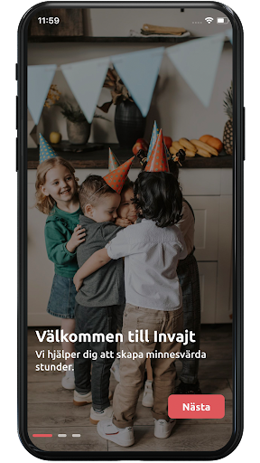 Android application Invajt screenshort
