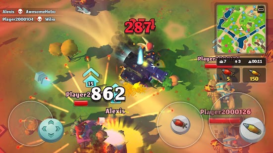 PvPets: Tank Battle Royale Gam Screenshot